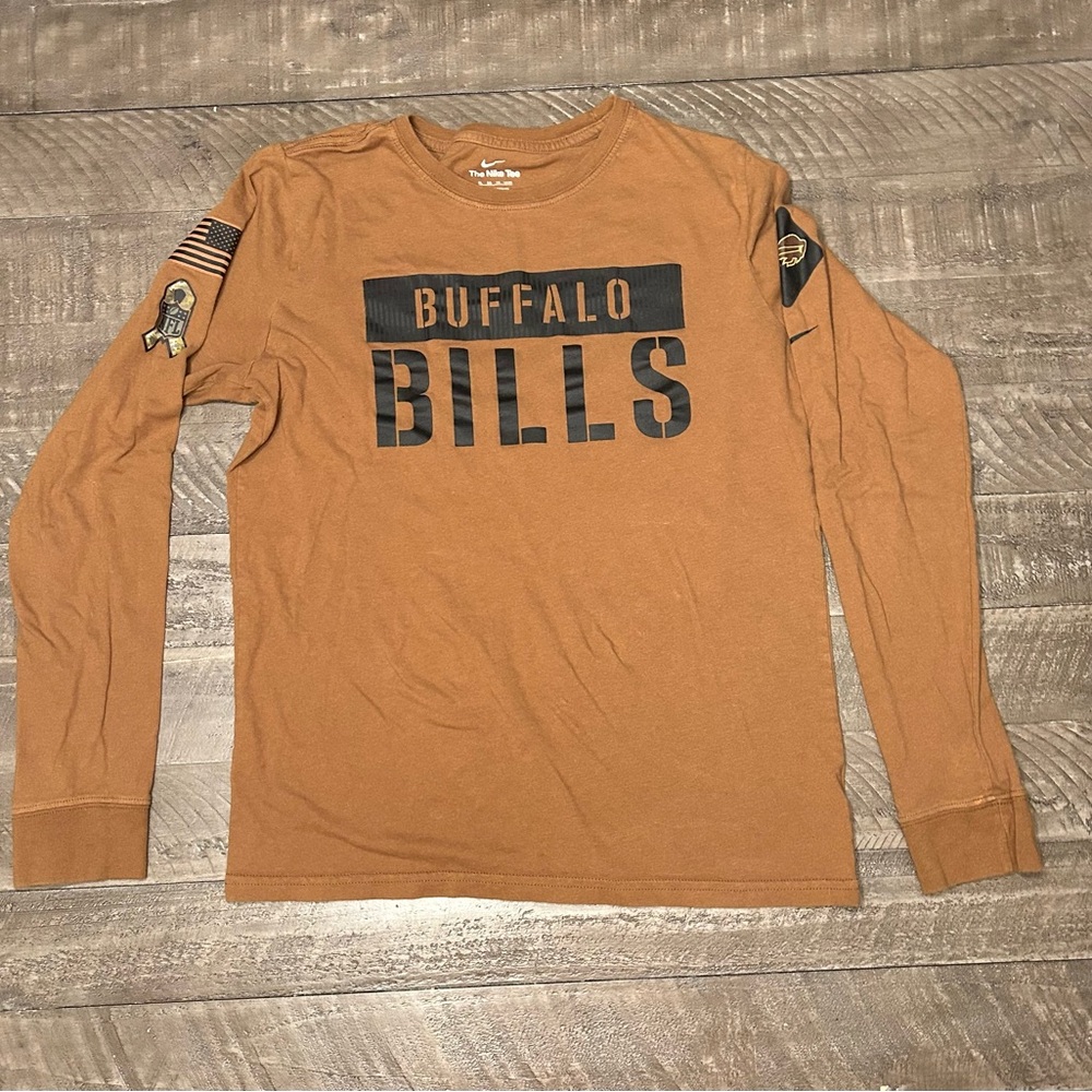 Buffalo Bills Youth Long Sleeve Shirt Salute to Service